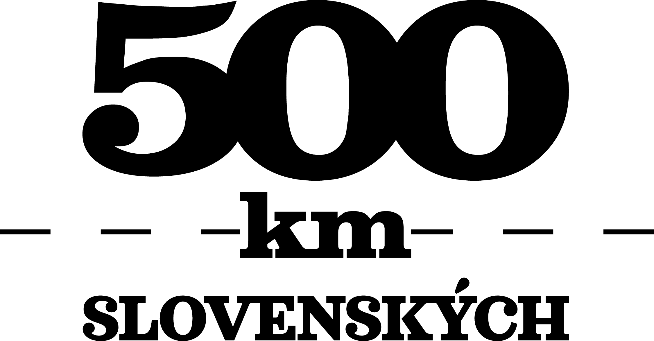 500 km SLOVENSKÝCH – FIVA Rally – Logo