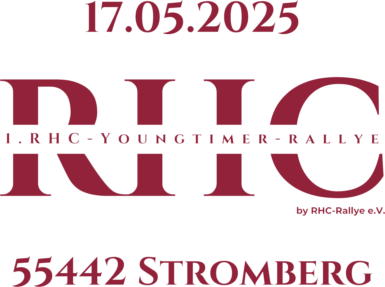 1. RHC-Youngtimer-Rallye 2026 – Logo