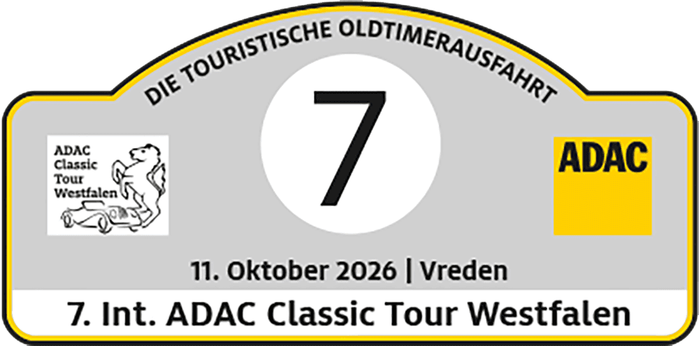 7. Int. ADAC Classic Tour Westfalen 2026 – Logo