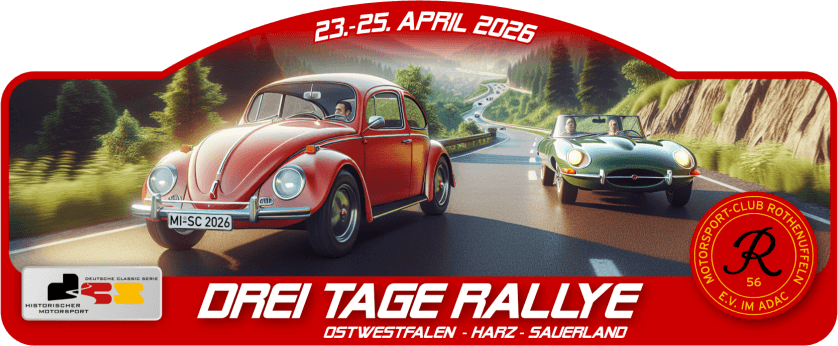 ADAC Drei Tage Rallye Classic 2026 – Logo