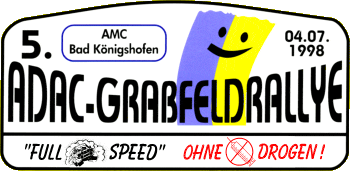 5. Grabfeldrallye 1998 – Logo
