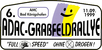 6. Grabfeldrallye 1999 – Logo