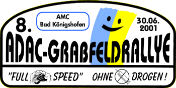 8. Grabfeldrallye 2001 – Logo