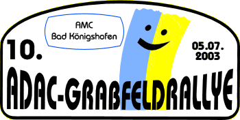 10. Grabfeldrallye 2003 – Logo