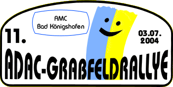 11. Grabfeldrallye 2004 – Logo