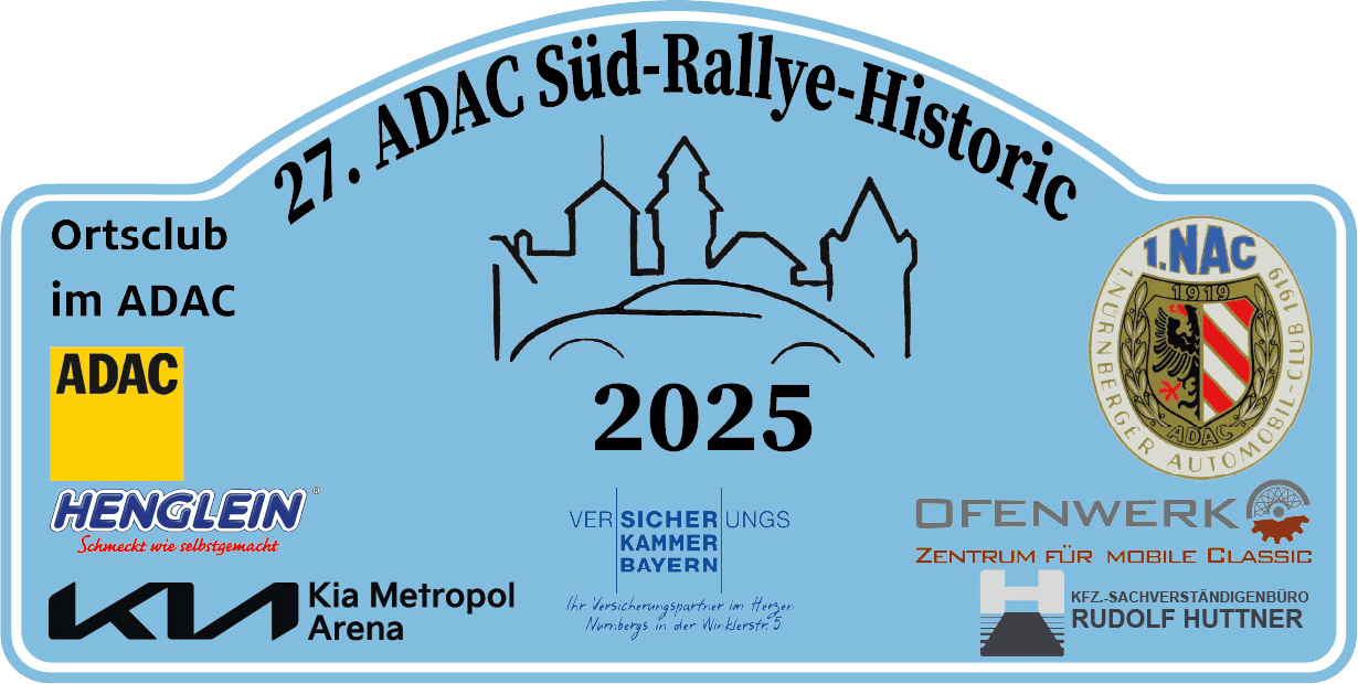 27. ADAC Süd-Rallye-Historic 2025 – Logo
