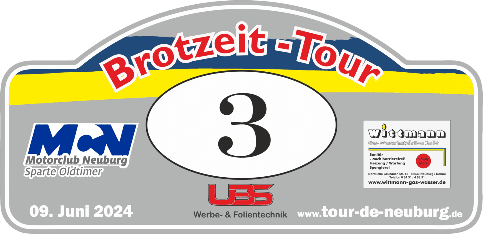 3. Brotzeit-Tour 2024 – Logo