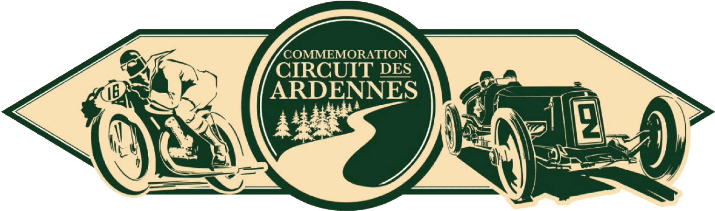 Commémoration Circuit des Ardennes 2026 – Logo