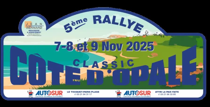 Logo Rallye Classic Côte d’Opale 2025 (Frankreich)