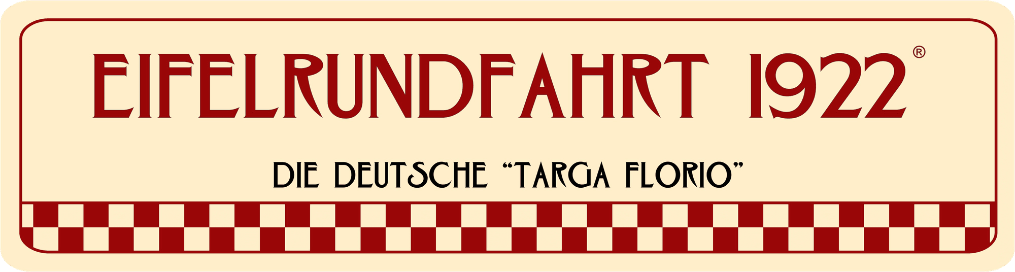 6. Eifelrundfahrt 1922 2025 – Logo