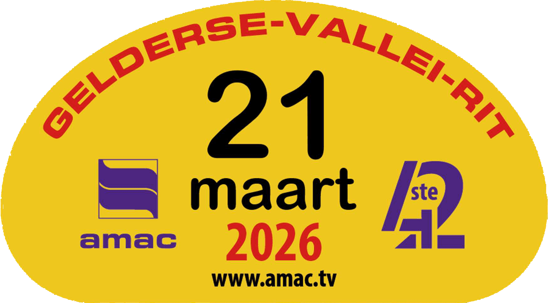 42. Gelderse Vallei Rit 2026 – Logo