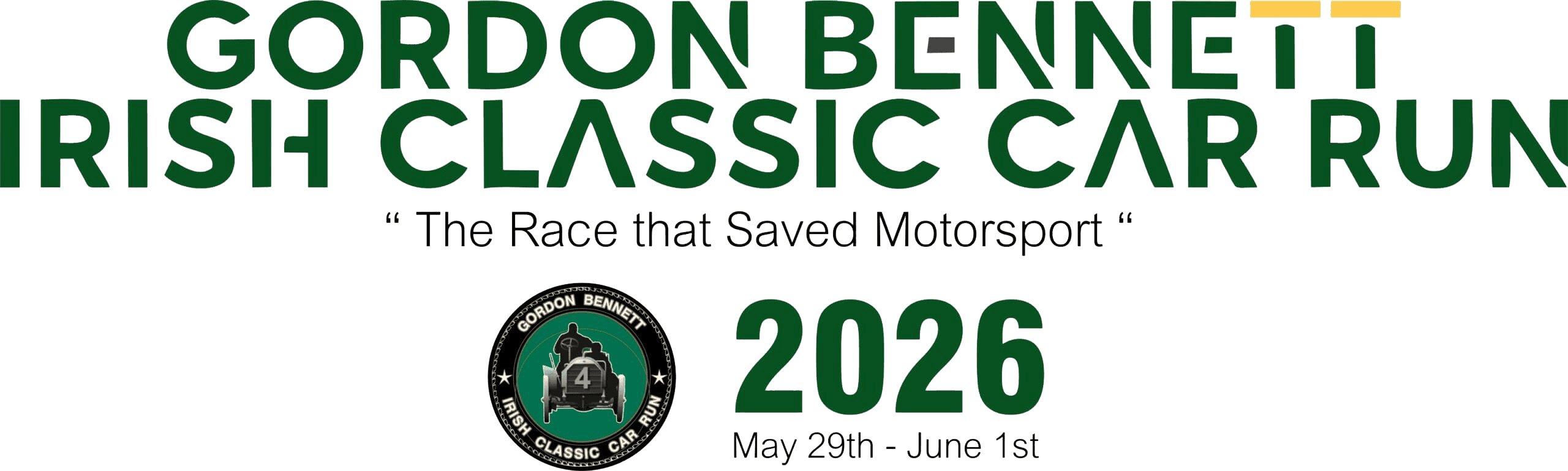 Gordon Bennett Irish Classic Run 2025 – Logo