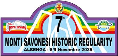 Logo del rally Monti Savonesi Historic Regularity 2025 (Italia)