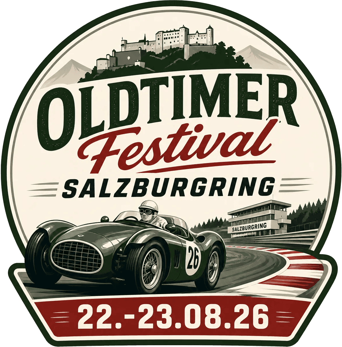 Salzburgring Zuverlässigkeitsrallye 2026 – Logo