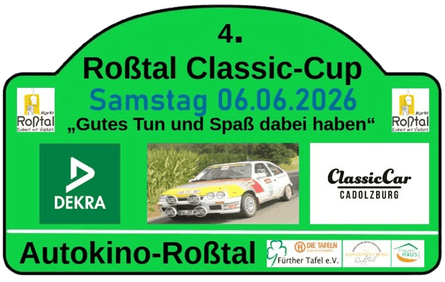 4. Roßtal Classic-Cup 2026 – Logo