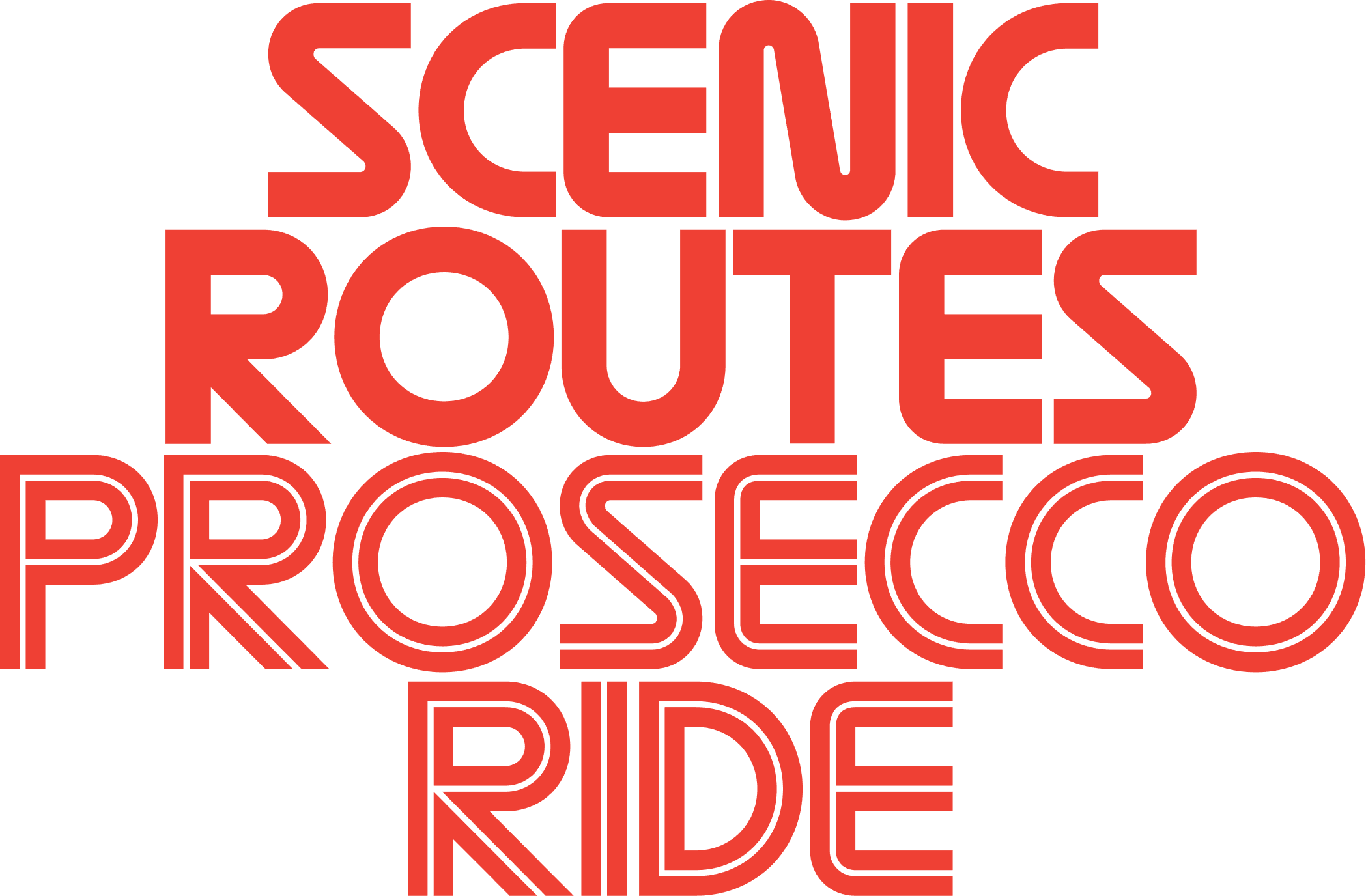 Scenic Routes Prosecco Ride – Logo