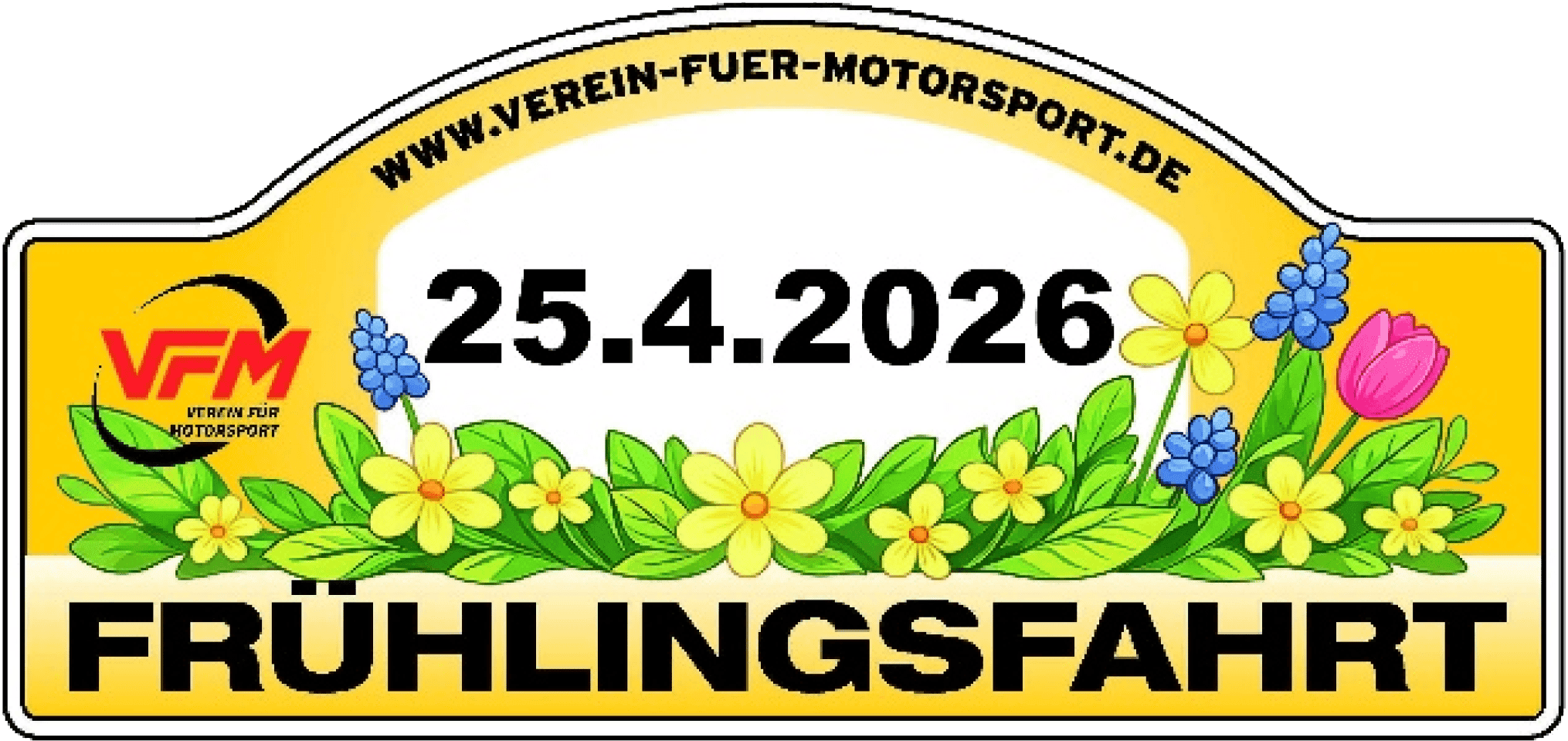42. VFM Frühlingsfahrt 2026 – Logo
